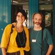 Elisabeth Targ and Stephen Braude.