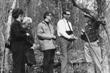 With J. B. Rhine, Ulrich Timm and Louise Rhine ...